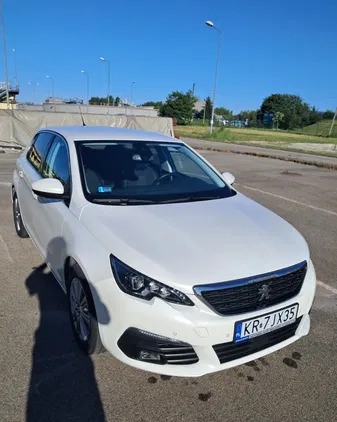 peugeot Peugeot 308 cena 69999 przebieg: 42300, rok produkcji 2019 z Kraków